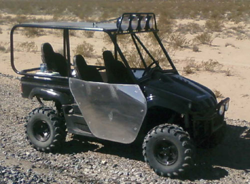 Black Rhino Cage with Doors