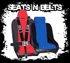 5 point harnesses and seats