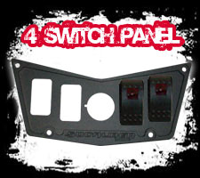 black switch panel