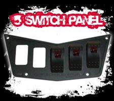 rzr black dash panel