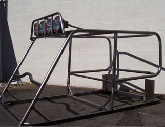 yamaha rhino cage with light bar