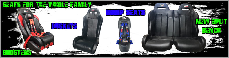 Bucket Seats for your Polaris RZR and other UTV's