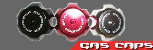 Aluminum gas cap for all makes